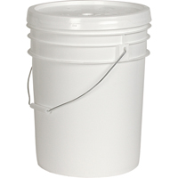 Seau d'usage g&eacute;n&eacute;ral sans couvercle, Plastique, 4 L Les Distributions ICE