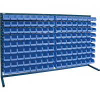 Rayonnage &agrave; persienne avec bacs, 144 bacs, 72" la x 15" p x 40" h Les Distributions ICE