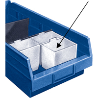 Bacs de rangement pour tablettes - Compartiments Les Distributions ICE