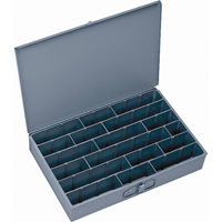 Compartment Scoop Boxes, 12" W x 18" D x 3" H, 17 Compartments Les Distributions ICE