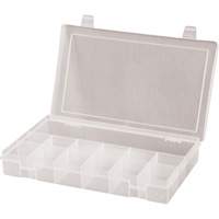 Compact Compartment Cases, 6.75" W x 11" D x 1.75" H, 13 Compartments Les Distributions ICE