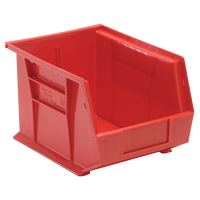 Bacs ultra empilable & suspendable, 8-1/4" la, 7" h x 10-3/4" p, Rouge Les Distributions ICE