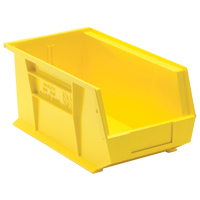 Ultra Stack & Hang Bin, 8-1/4" W x 7" H x 14-3/4" D, Yellow Les Distributions ICE