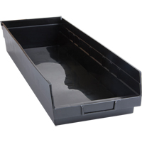 Recycled Shelf Bins, 8-1/8" W x 23-5/8" D x 4" H, 50 lbs. Capacity Les Distributions ICE