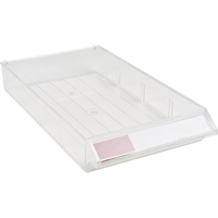 Replacement Drawer for KPC-300 Parts Cabinet, Plastic, 5-3/8" W x 9-13/16" D x 1-3/5" H, Clear Les Distributions ICE