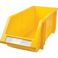 Bac empilable & &agrave; suspendre, 7-7/8" la, 7" h x 17-11/16" p, Jaune Les Distributions ICE