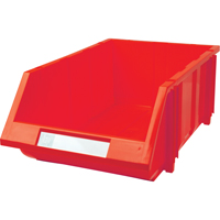 Bac empilable & &agrave; suspendre, 11-13/16" la, 7" h x 17-11/16" p, Rouge Les Distributions ICE