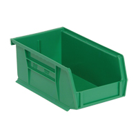 Bacs ultra empilable & suspendable, 4-1/8" la, 3" h x 7-3/8" p, Vert Les Distributions ICE