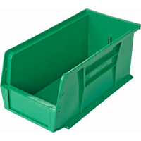 Bacs ultra empilable & suspendable, 5-1/2" la, 5" h x 10-7/8" p, Vert Les Distributions ICE