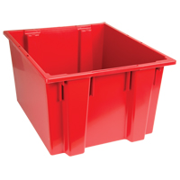 Contenants Stack & Nest, 13" x 23,5" x 19,5", Rouge Les Distributions ICE