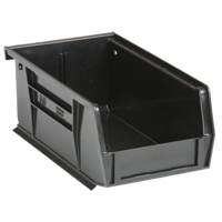 Bacs ultra empilable & suspendable, 4-1/8" la, 3" h x 7-3/8" p, Noir Les Distributions ICE