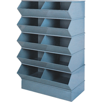 Syst&egrave;mes sectionnels &agrave; assembler, Cap. 5000 lb, 37" la x 24" p x 55" h, Bleu Les Distributions ICE