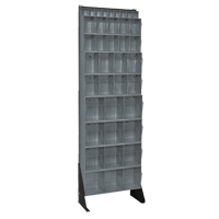 Tip-Out Bins Stand, 23-5/8" W x 8" D x 75" H, 36 Drawers Les Distributions ICE