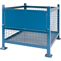 Contenants de vrac empilables, 34,5" la x 40,5" p x 30" h, Capacit&eacute; de 3000 lb Les Distributions ICE