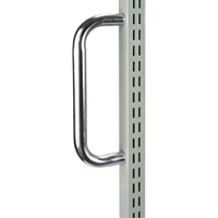 Servante mobile de bacs &agrave; plateaux inclinables - chariot seulement, &agrave; deux c&ocirc;t&eacute;s, 26-1/4" la x 22" p x 57-1/2" h Les Distributions ICE