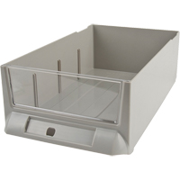 Tiroir de rechange pour armoires de pi&egrave;ces KPC-200, Plastique, 5-3/8" la x 9-13/16" p, 3-3/10" h, Gris Les Distributions ICE