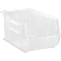 Clear-View Ultra Stack & Hang Bin, 8-1/4" W x 7" H x 14-3/4" D, Clear Les Distributions ICE
