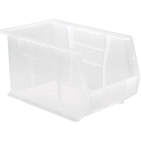 Bac transparent ultra empilable & suspendable, 8-1/4" la, 8" h x 13-5/8" p, Transparent Les Distributions ICE