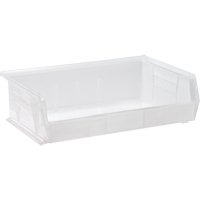 Bac transparent ultra empilable & suspendable, 16-1/2" la, 5" h x 10-7/8" p, Transparent Les Distributions ICE