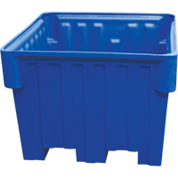 Nesting Forklift Bin, 42" W x 48" D x 30" H, Blue Les Distributions ICE