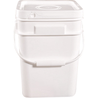 Seau carr&eacute;, Plastique, 4 gal. Les Distributions ICE