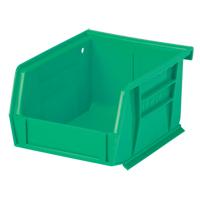 Bac empilable & &agrave; suspendre, 4-1/8" la, 3" h x 5-3/8" p, Vert Les Distributions ICE