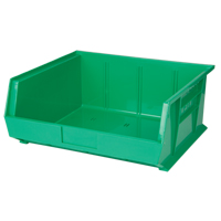 Stack & Hang Bin, 16-1/2" W x 7" H x 14-3/4" D, Green Les Distributions ICE