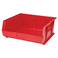 Stack & Hang Bin, 16-1/2" W x 7" H x 14-3/4" D, Red Les Distributions ICE