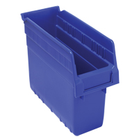 Bacs pour &eacute;tag&egrave;re Store-Max, 4-3/8" la x 8" H x 11-5/8" p, Bleu, Capacit&eacute; 44 lb Les Distributions ICE