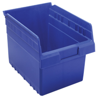 Bacs pour &eacute;tag&egrave;re Store-Max, 8-3/8" la x 8" H x 11-5/8" p, Bleu, Capacit&eacute; 44 lb Les Distributions ICE