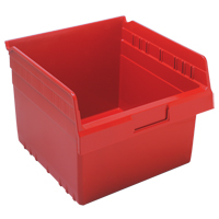 Bacs pour &eacute;tag&egrave;re Store-Max, 11-1/8" la x 8" H x 11-5/8" p, Rouge, Capacit&eacute; 44 lb Les Distributions ICE