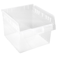Bacs pour &eacute;tag&egrave;re Store-Max, 11-1/8" la x 8" H x 11-5/8" p, Transparent, Capacit&eacute; 44 lb Les Distributions ICE