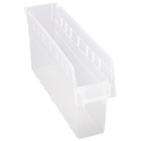 Bacs pour &eacute;tag&egrave;re Store-Max, 4-3/8" la x 8" H x 17-7/8" p, Transparent, Capacit&eacute; 56 lb Les Distributions ICE