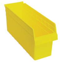 Bacs pour &eacute;tag&egrave;re Store-Max, 6-5/8" la x 8" H x 17-7/8" p, Jaune, Capacit&eacute; 56 lb Les Distributions ICE