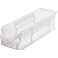 Ultra Stack & Hang Bin, 17-7/8" W x 5" H x 5-1/2" D, Clear Les Distributions ICE