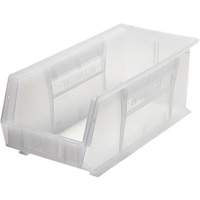 Bacs ultra empilable & suspendable, 8-1/4" la, 7" h x 18" p, Transparent Les Distributions ICE