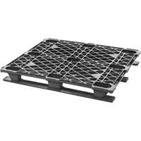 Palette empilable en plastique, Acc&egrave;s de Quatre c&ocirc;t&eacute;s, 48" lo x 40" la x 5-3/5" h Les Distributions ICE