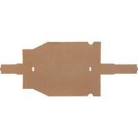 Deep Corrugated Parts Bins, 1-15/16" W x 11-1/4" D x 4-1/2" H, Beige Les Distributions ICE