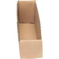 Deep Corrugated Parts Bins, 2-7/8" W x 11-1/4" D x 4-1/2" H, Beige Les Distributions ICE