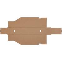 Deep Corrugated Parts Bins, 2-7/8" W x 11-1/4" D x 4-1/2" H, Beige Les Distributions ICE