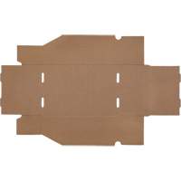 Deep Corrugated Parts Bins, 7-5/8" W x 11-5/16" D x 4-1/2" H, Beige Les Distributions ICE