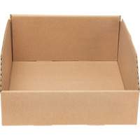 Deep Corrugated Parts Bins, 11-3/4" W x 11-1/4" D x 4-1/2" H, Beige Les Distributions ICE