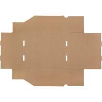 Deep Corrugated Parts Bins, 11-3/4" W x 11-1/4" D x 4-1/2" H, Beige Les Distributions ICE