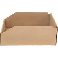 Deep Corrugated Parts Bins, 8-3/4" W x 11-1/4" D x 4-1/2" H, Beige Les Distributions ICE