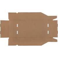 Deep Corrugated Parts Bins, 9-3/4" W x 17-1/4" D x 4-1/2" H, Beige Les Distributions ICE