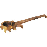Deluxe Non-Sparking Drum Wrench, 1-1/4" Opening, 3-1/4" Handle, Bronze Alloy Les Distributions ICE