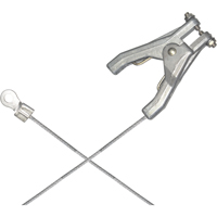Heavy-Duty Bonding & Grounding Wire Assemblies - Hand Clamp & 1/4" Terminal Connectors Les Distributions ICE