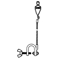 Light-Duty Bonding & Grounding Wire Assemblies - Alligator Clip & Small C-Clamps Les Distributions ICE