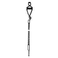 Light-Duty Bonding & Grounding Wire Assemblies - Alligator Clip & 1/4" Terminal Connectors Les Distributions ICE