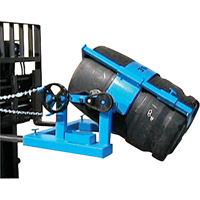 Leveur de baril pour chariot &eacute;l&eacute;vateur, Baril de 55 gal. US (45 gal. imp.), Capacit&eacute; 1500 lb/680 kg Les Distributions ICE